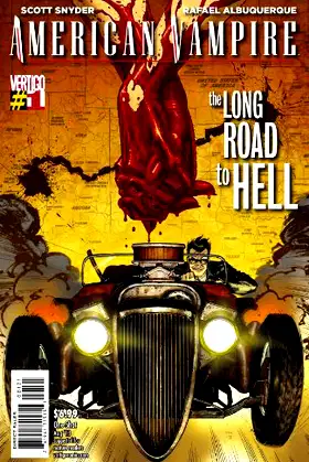 American Vampire the Long Road to Hell #1 "RI Variant poster