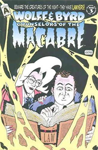 Wolff & Byrd, Counselors of the Macabre #3 poster