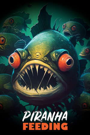 Piranha Feeding poster