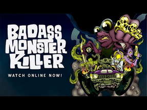 Badass Monster Killer (2015) Official Trailer poster