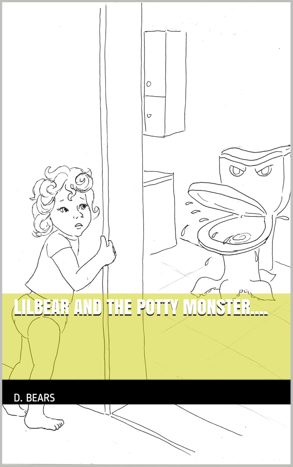 lilbear and the potty monster.... poster