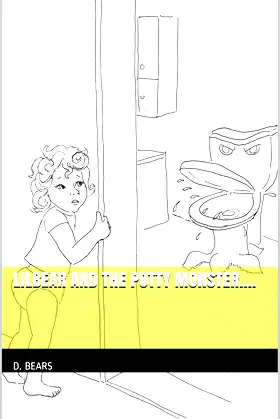 lilbear and the potty monster.... poster
