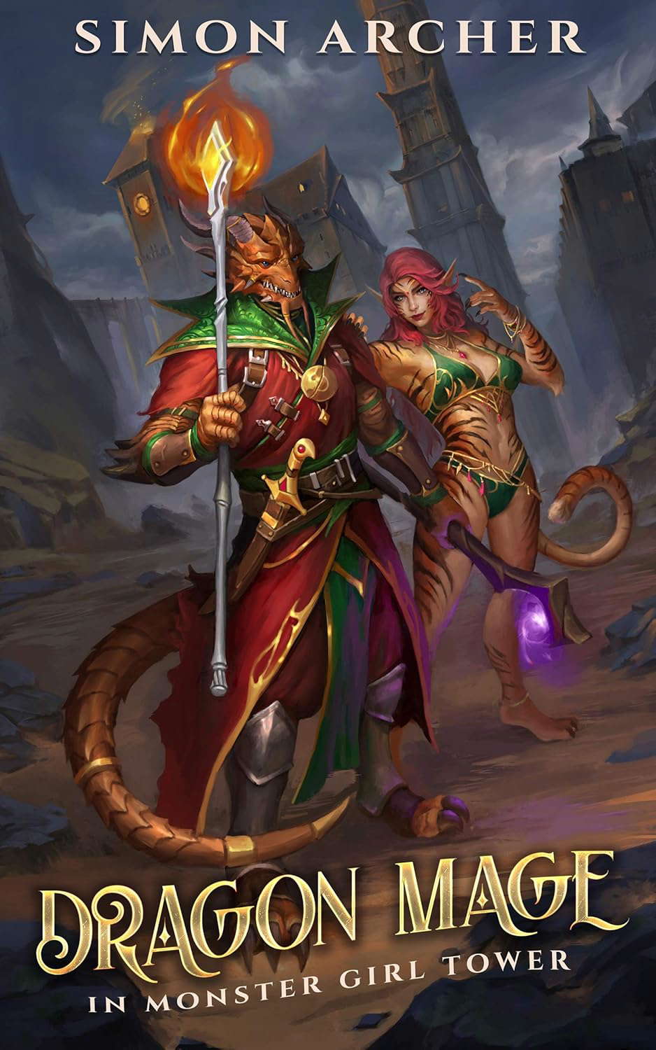 Dragon Mage in Monster Girl Tower poster