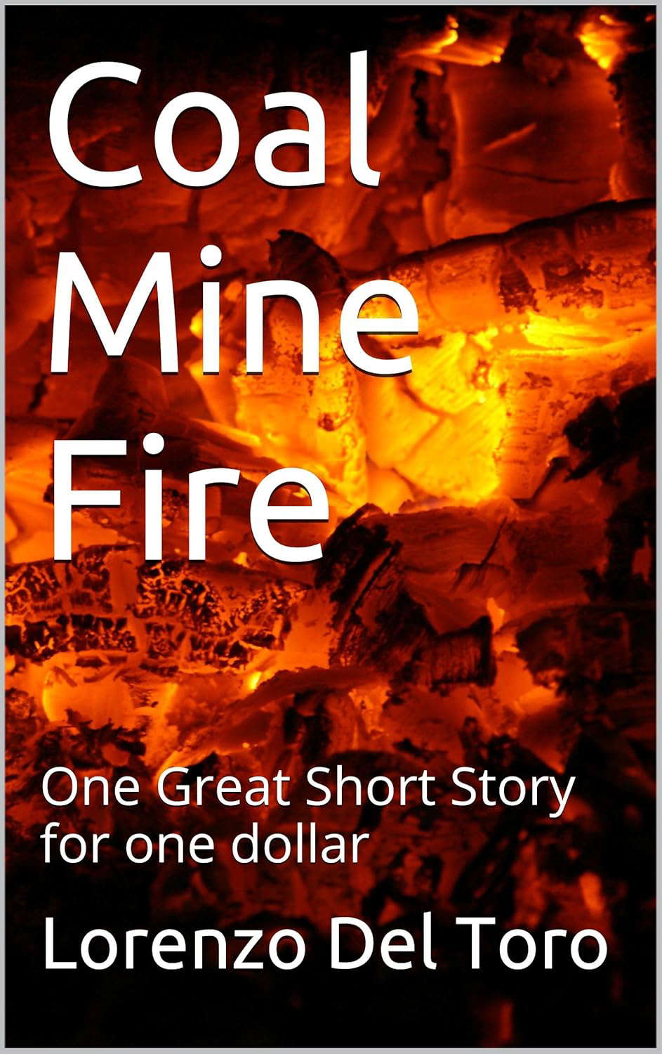Coal Mine Fire: One Great Short Story for one dollar poster
