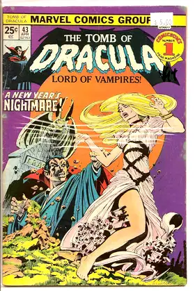 Tomb of Dracula # 43 poster