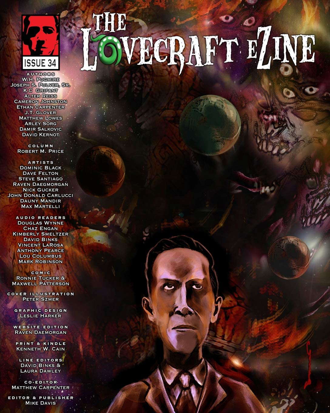 Lovecraft eZine issue 34 poster