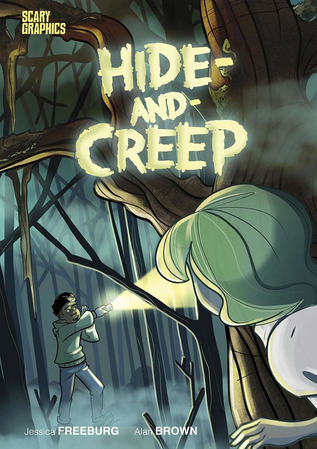 Hide-and-creep (Scary Graphics) poster