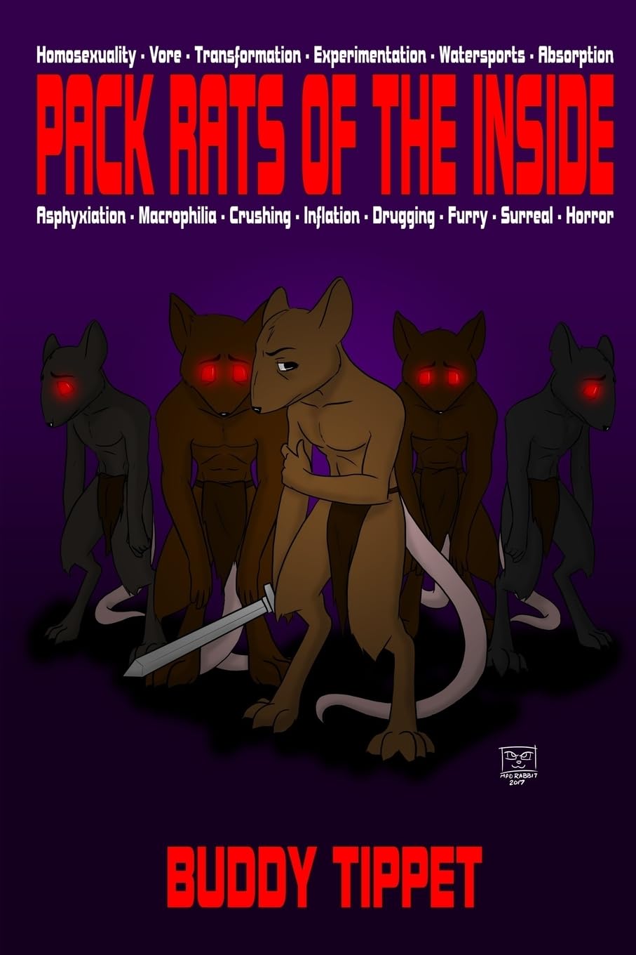 Pack Rats of the Inside (Weird Erotic Novel) poster