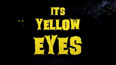 ITS YELLOW EYES - Short Horror Film poster