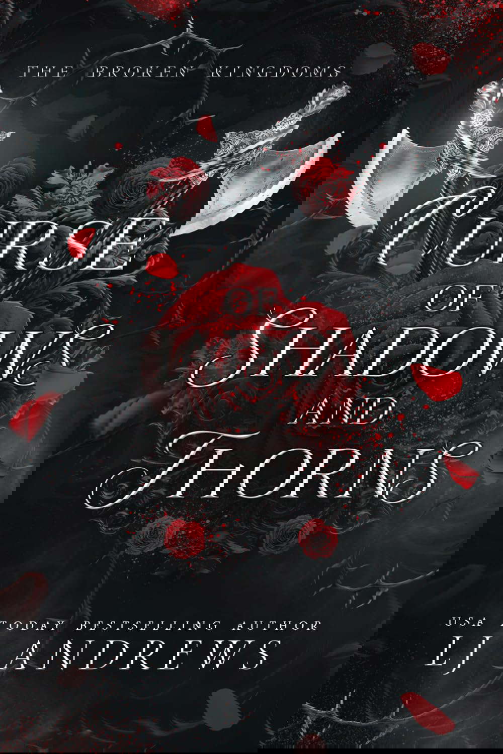 Curse of Shadows and Thorns: A romantic fantasy poster