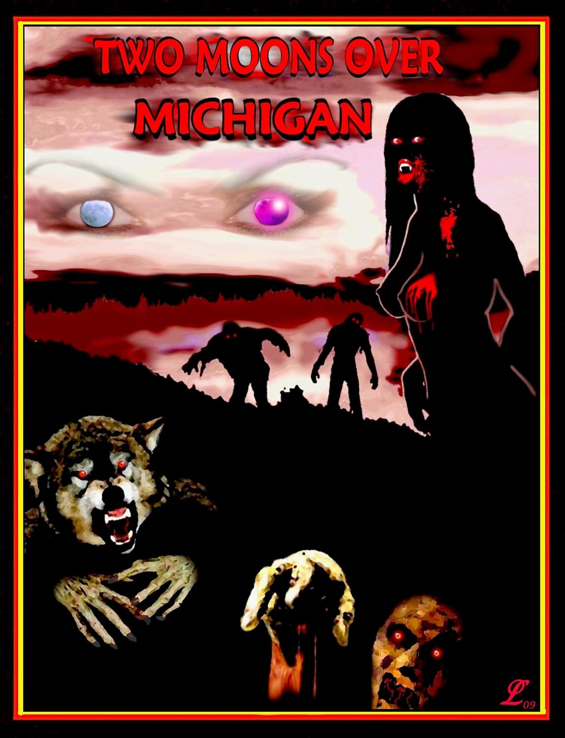 Two Moons Over Michigan (The Two Moons of Earth Series Book 1) poster