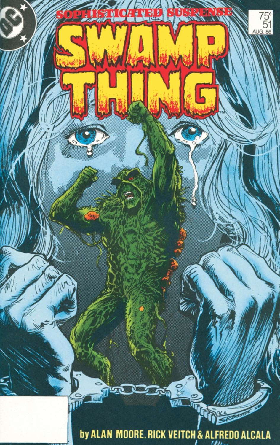 Saga of the Swamp Thing 5 poster
