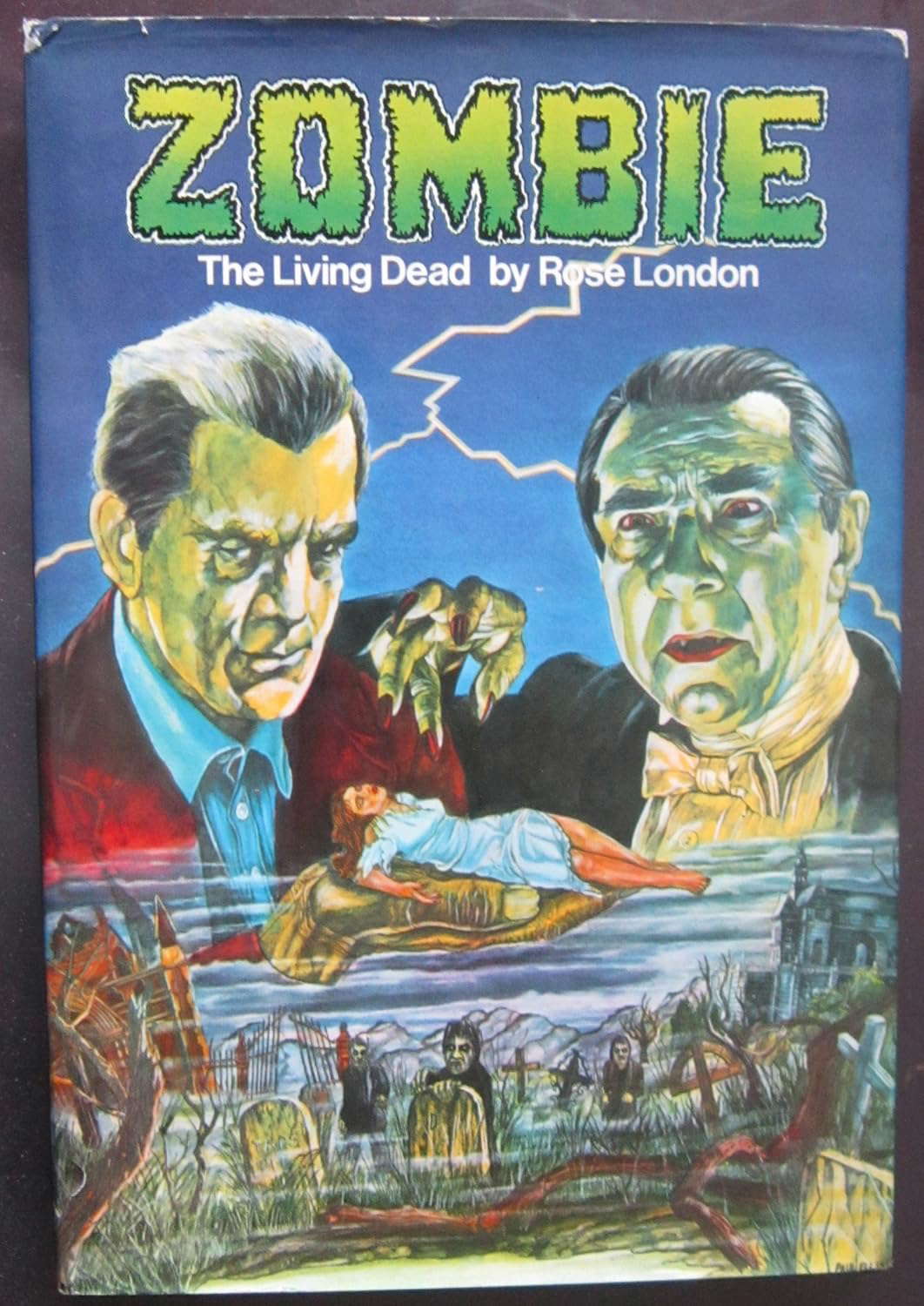Zombie: The living dead poster