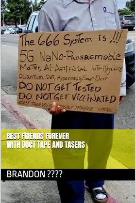 Best Friends Forever with Duct Tape and Tasers poster