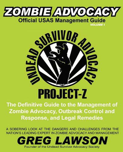 Zombie Advocacy - Official USAS Management Guide poster