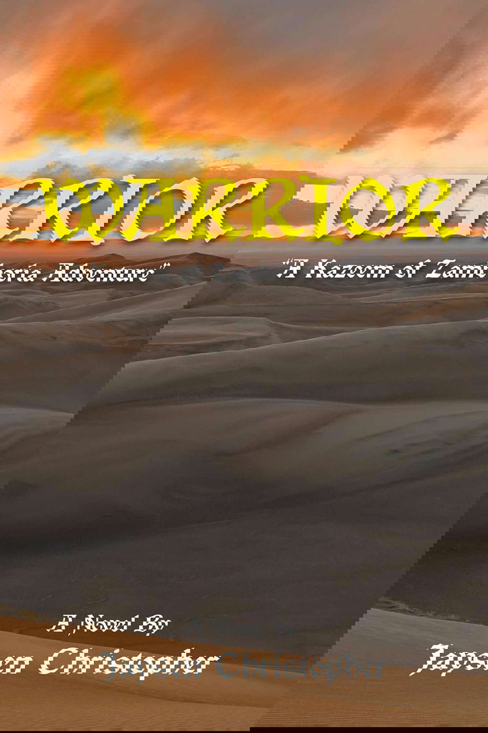 Warrior: "A Kazeem of Zamboria Adventure" poster