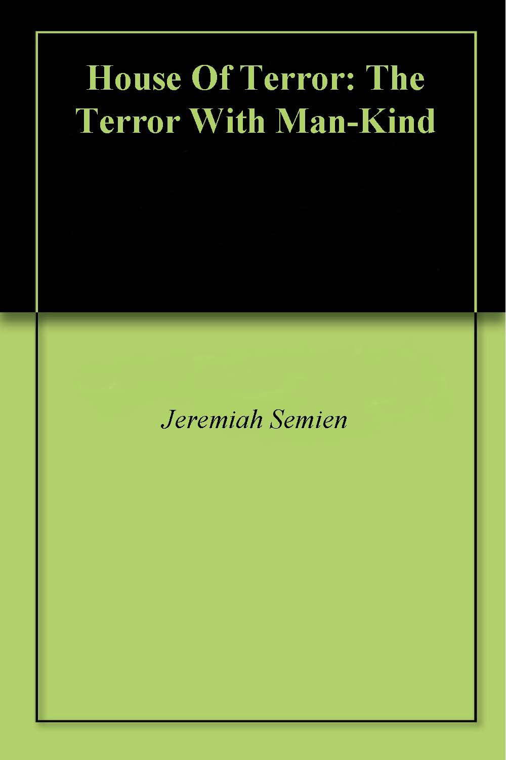 House Of Terror: The Terror With Man-Kind poster