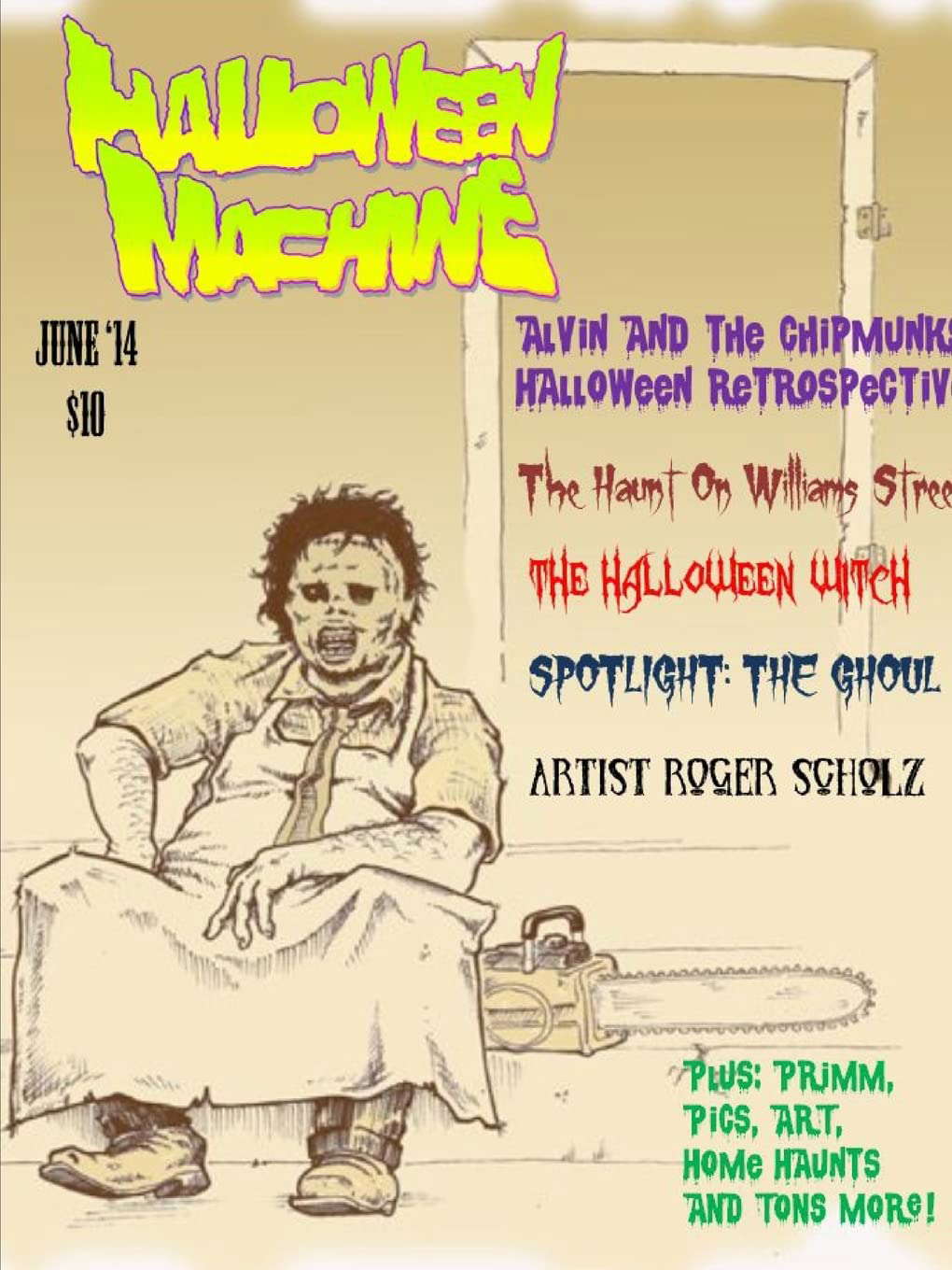 Halloween Machine June 2014 poster