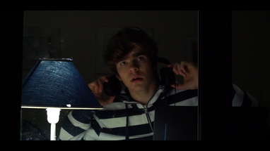 Outside the window // Short horror film poster