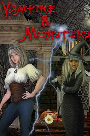 Vampire & Monsters: Mystery Hidden Object Games - Puzzle poster