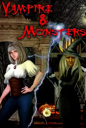 Vampire & Monsters: Mystery Hidden Object Games - Puzzle poster