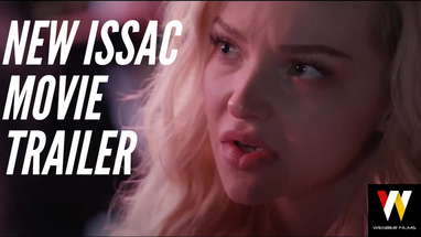 "ISSAC" movie trailer starring DOVE CAMERON & RJ MITTE (2021) poster