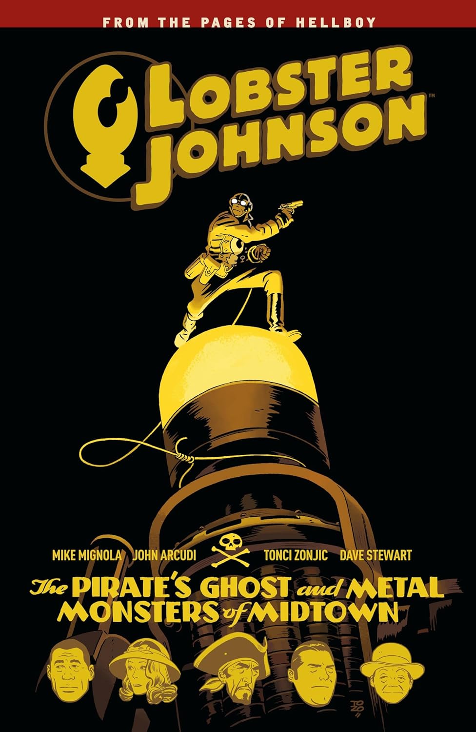 Lobster Johnson Volume 5: The Pirate's Ghost and Metal Monsters of Midtown poster