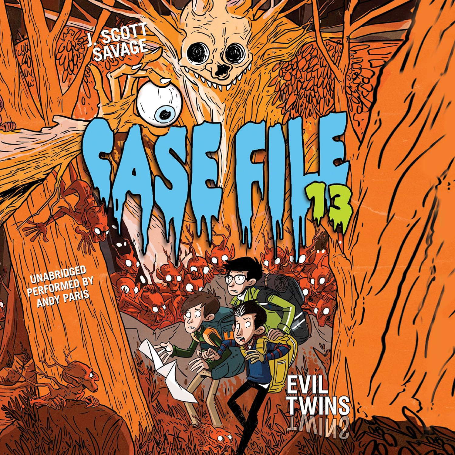 Case File 13 #3: Evil Twins Lib/E poster