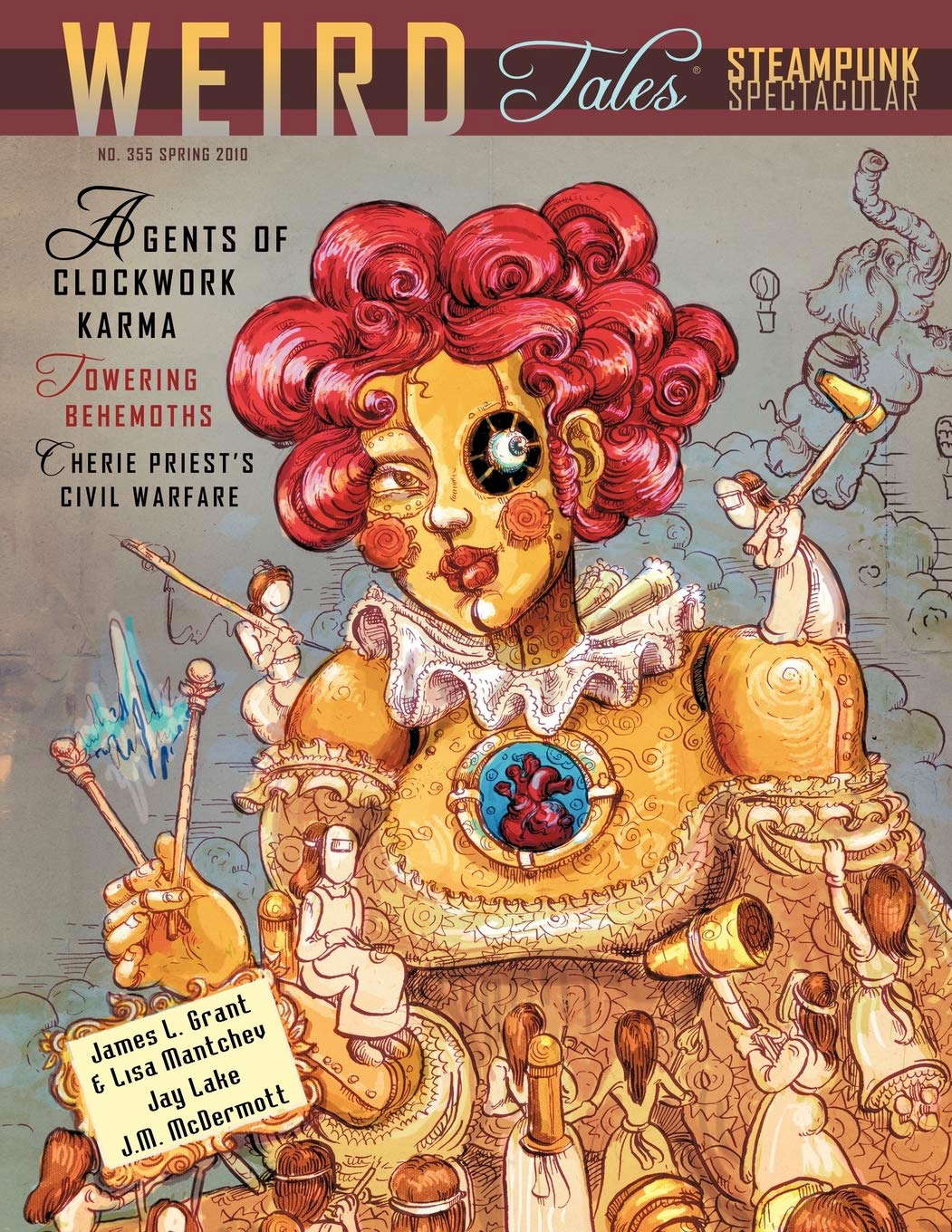 Weird Tales #355: The Steampunk Spectacular Issue poster