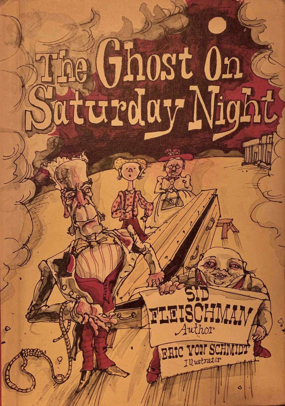 The Ghost on Saturday Night poster