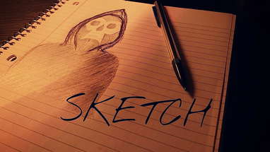 SKETCH - short horror film poster