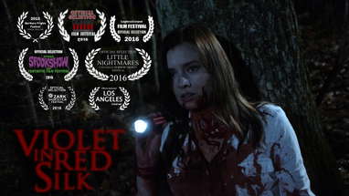 Violet in Red Silk | A Short Horror Film poster