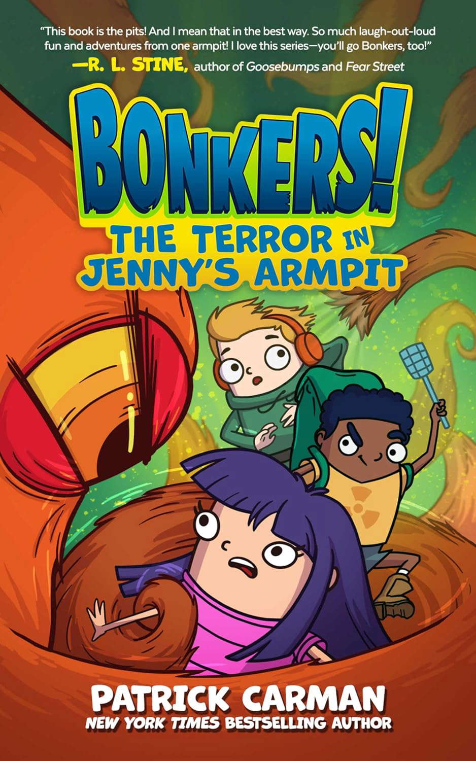 The Terror in Jenny’s Armpit (The Bonkers Series Book 1) poster