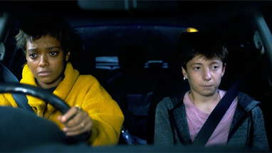 Mia & Riley kangaroo scene poster