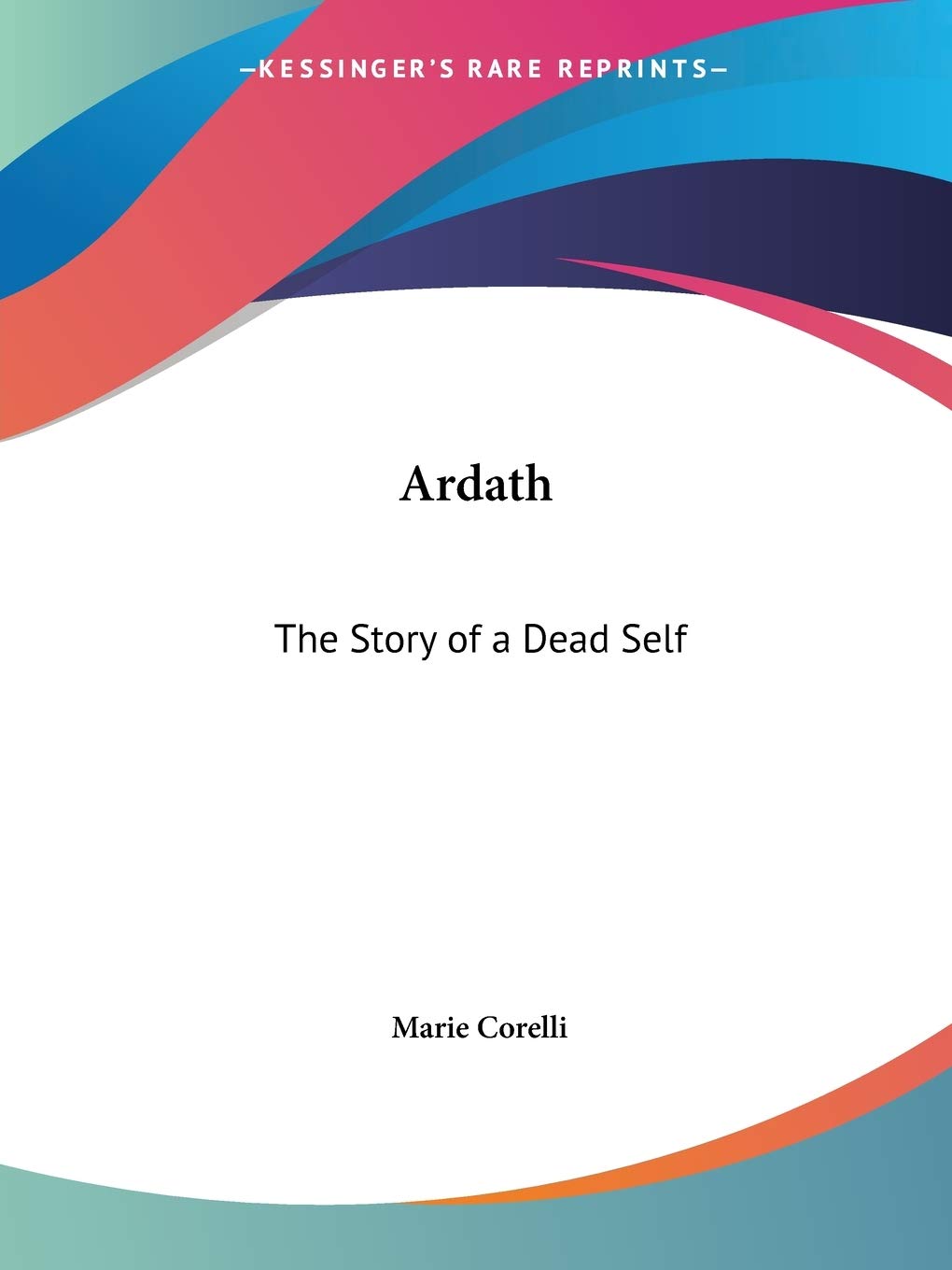 Ardath: The Story of a Dead Self poster