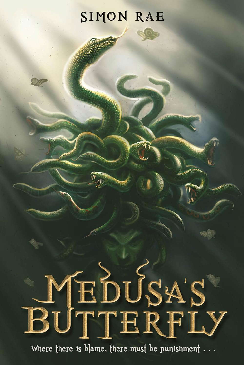 Medusa's Butterfly: Where there is blame, there must be punishment... poster