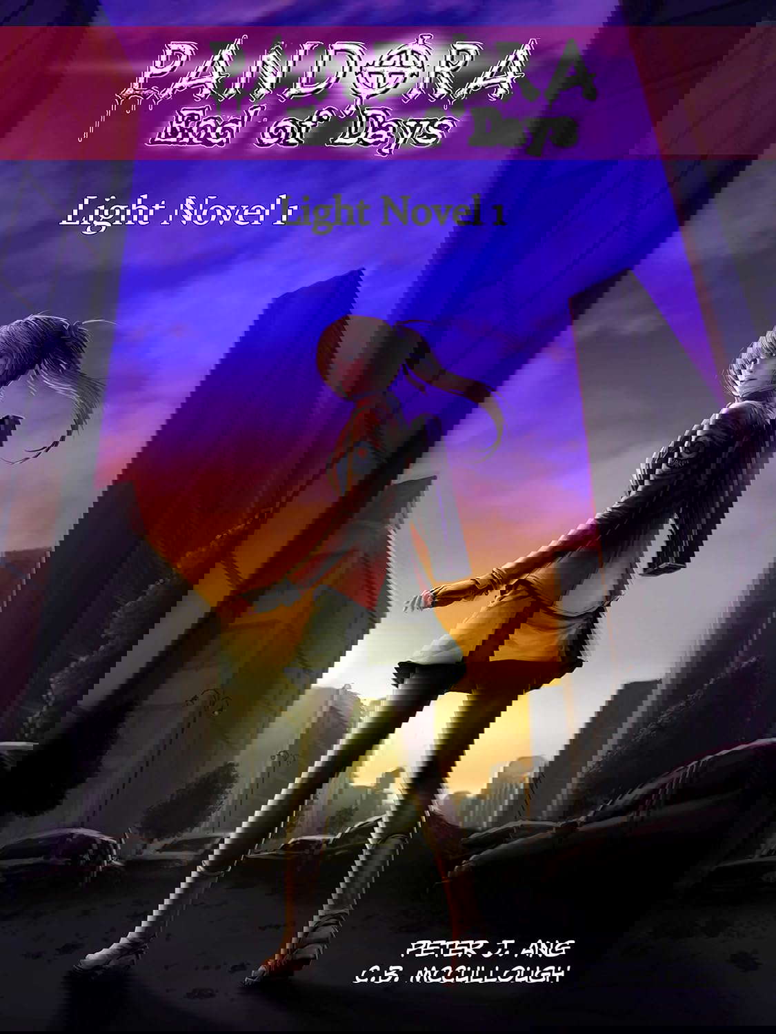 PANDORA End of Days Light Novel 1: Zombie Survival Action Horror poster