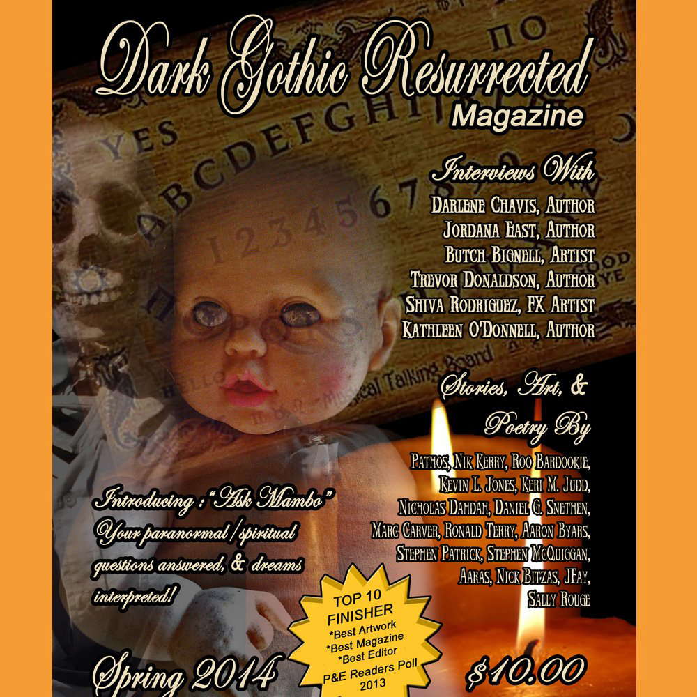 Dark Gothic Resurrected Magazine Spring 2014 poster