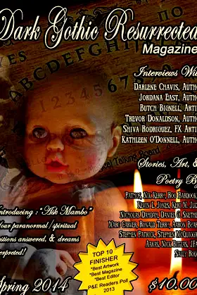 Dark Gothic Resurrected Magazine Spring 2014 poster