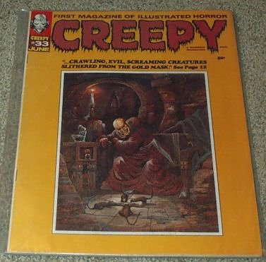 Creepy Magazine #33 (First Magazine of Illustrated Horror) poster