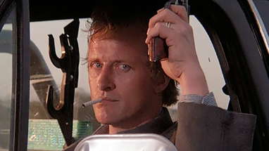 THE HITCHER Official Trailer (1986) RIP Rutger Hauer poster