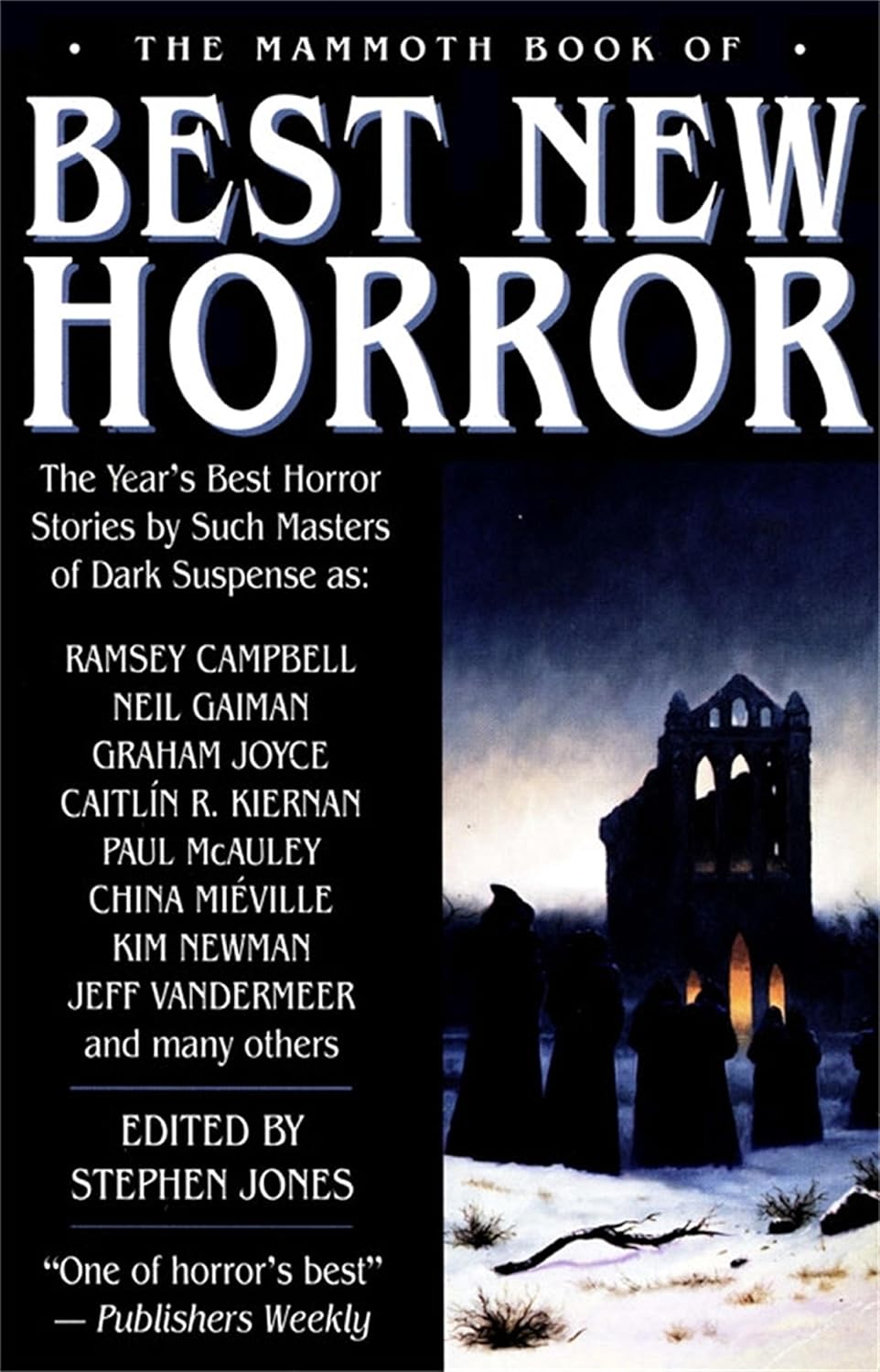 The Mammoth Book of Best New Horror 2003: Vol 14 (Mammoth Books 329) poster