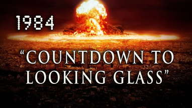 "Countdown To Looking Glass" (1984) Cold-War USSR Nuclear Attack Film poster