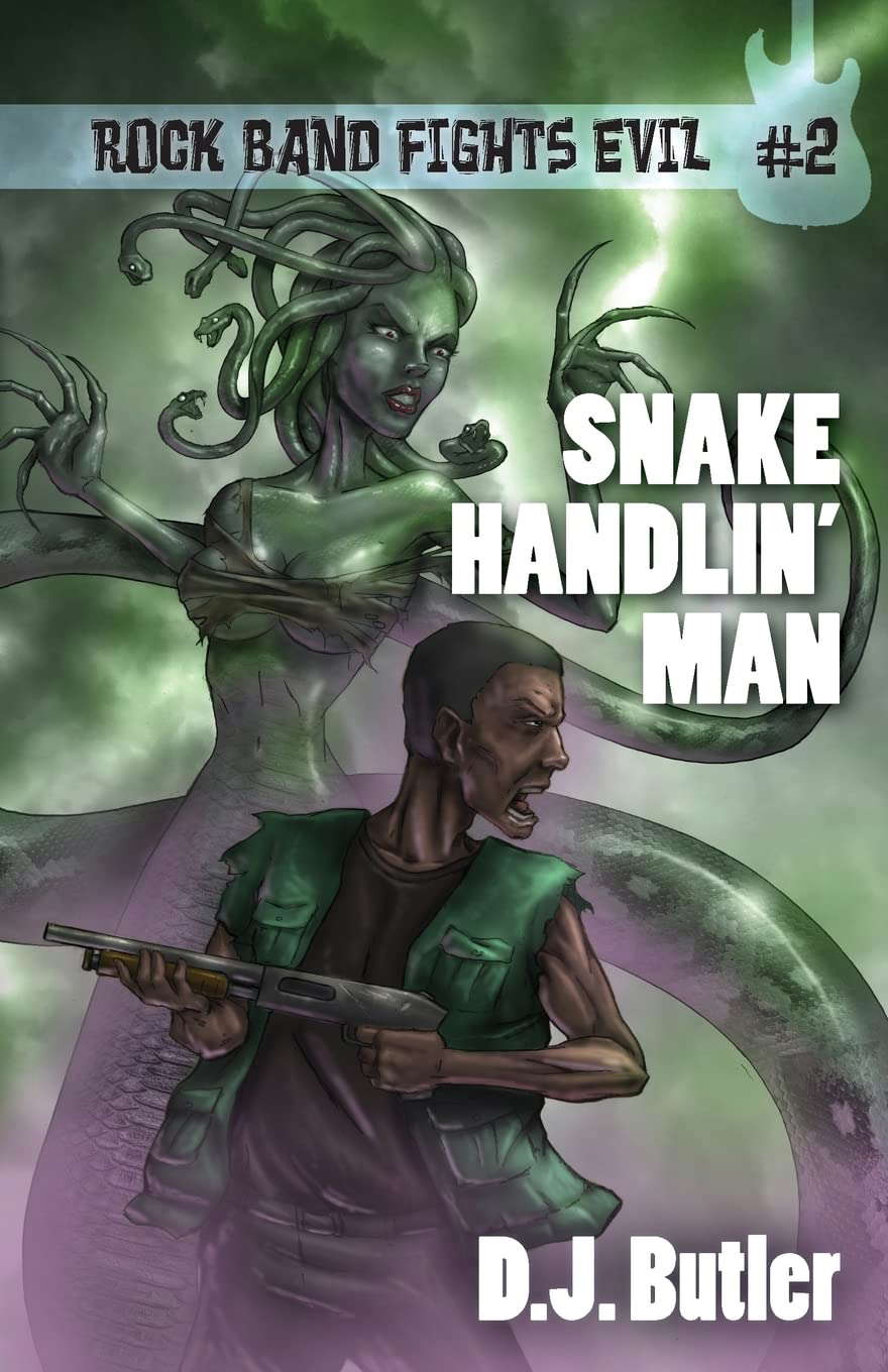 Snake Handlin' Man (Rock Band Fights Evil) poster