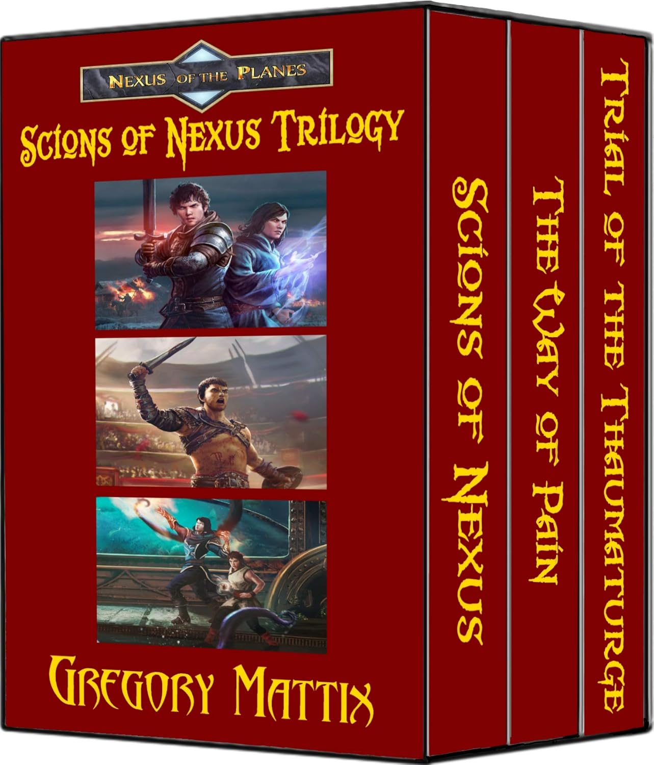 Scions of Nexus Trilogy poster