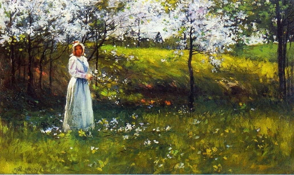When An Apple Tree Blossoms poster