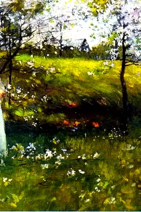When An Apple Tree Blossoms poster