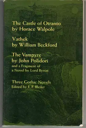 Three Gothic Novels: The Castle of Otranto, Vathek, The Vampyre poster