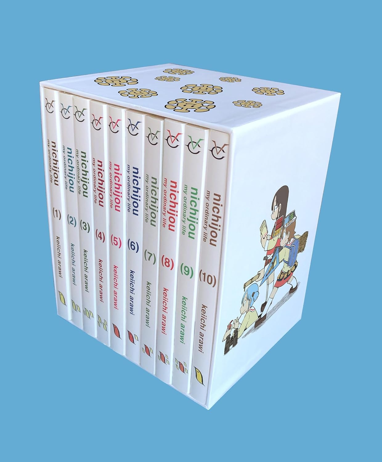 nichijou 15th anniversary box set poster