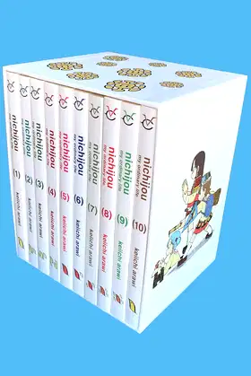 nichijou 15th anniversary box set poster